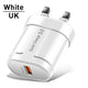 USLION Quick Charge QC 3.0 USB US EU Charger