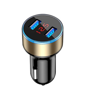 Lovebay 3.1A LED Display Dual USB Car Charger